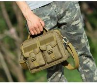 Nuevo modelo 2025Bolsa de camping Molle Bolsa de mensajero táctica Cinturón USB Bolsa de caza al aire libre Assualt Tactique Sling Pesca Senderismo Bolsa deportiva Riñonera - details 19