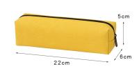 Estuche de lápices duradero, papelería Kawaii, gran capacidad, suministros escolares - details 0