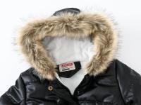 Manténgase abrigado y parece con estilo: chaqueta térmica con capucha para niña con acolchado alternativo de plumón para invierno - details 75