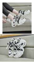 2025 primavera otoño zapatillas gruesas para mujer zapatos deportivos de plataforma transpirables para mujer zapatos vulcanizados de suela gruesa de moda - details 9