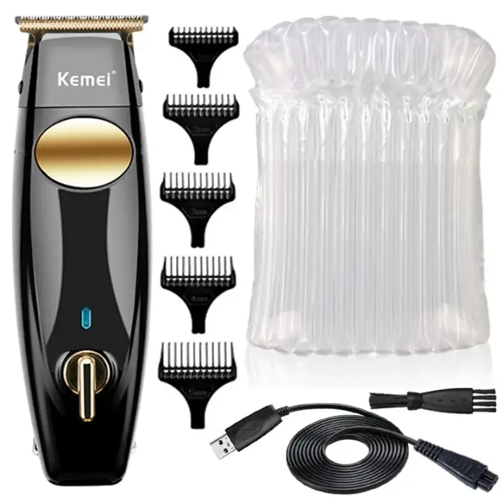 Kemei-cortadora de pelo profesional para hombre, máquina de corte de pelo con borde recargable, 1835 - 1