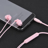 VAORLO In-Ear 3.5mm Wired Sleep Earphones With Microphone Noise Cancelling Hands-Free Calls Support Help you relax For Phone Mp3 - details 3