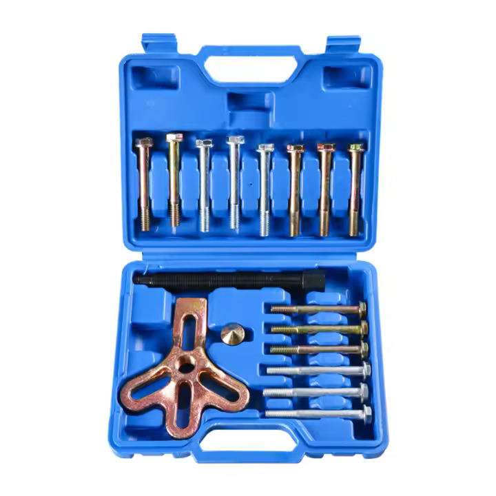 Juego de 17 Piezas de Desmontaje y Montaje de Volante de Coche Herramienta de Reparación Automotriz para Mejoras del Hogar - 1