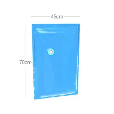 Bolsas de vacío de compresión para almacenamiento de ropa, accesorios de viaje, grandes bolsas de plástico para guardar mantas - 1
