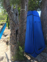 Tienda ducha camping privacidad al aire libre vestidor con ventana - details 12
