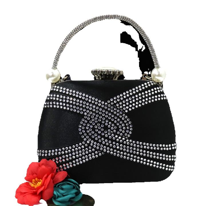 Bolso De Mano De Diamantes Brillantes Para Mujer Bolsa De Mano De Lujo bolso-de-mano-de-diamantes-brillantes-para-mujer-bolsa-de-mano-de-lujo