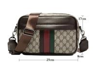 Bolso de hombro de piel sintética para hombre joven, bandolera resistente al agua, para fiesta, negocios, informal, para móvil, - details 4