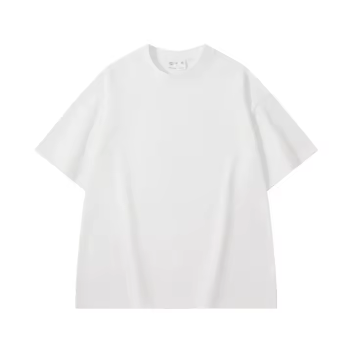 Camiseta de algodón de moda de verano para hombre con manga corta de color fuerte - 1