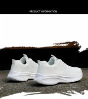 Zapatillas de moda para mujer Fly Weave Transpirable Suela blanda Ligero Tendencia Moda Casual Zapatillas de deporte - details 3