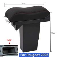 Adecuado para Peugeot 2008 reposabrazos 2012-2018 CA carga USB piezas de modificación automática accesorios de coche detalles internos - details 1