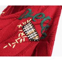 Cárdigan de punto cálido para mujer, chaqueta bordada con bolsillos, abrigo holgado, otoño e invierno, 2023 - details 22
