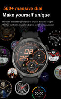 Nuevo 2025, reloj inteligente para hombres de alta calidad, 1,85 pulgadas (4,7) cm, toque de pantalla completa amoled, llamada bluetooth, batería de 410 ma, más de 500 diales masivos, nfc, trayectoria gps, brújula al aire libre, Para iOS y Android - details 5