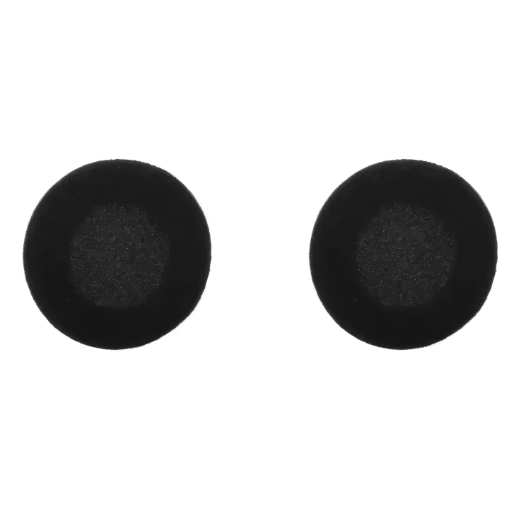 Almohadilla de espuma para auriculares, protector para los oídos, negro, 50mm, paquete de 2 piezas - 1