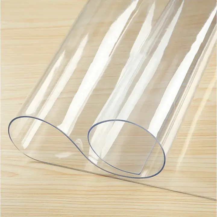 Mantel impermeable de PVC, cubierta de mesa transparente - 1