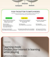 Juguete Montessori de aprendizaje para niños, tablero ocupado educativo, creador de sonido, habilidad manual, entrenamiento, desarrollo de habilidades motoras, Juguete musical - details 4