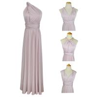 Vestido largo con vendaje sexy y espalda cruzada con múltiples correas y uso multidireccional - details 56