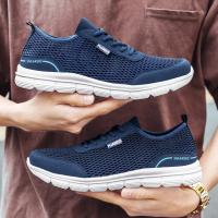 Zapatillas de deporte para hombre, zapatillas de correr de malla de verano, zapatillas ligeras y transpirables para hombre - details 8