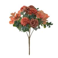 Flores artificiales de 27CM, decoración de mesa de hortensias, 8 cabezas, ramo de hortensias artificiales, regalos DIY, flores falsas, decoración para el hogar y la boda - details 11