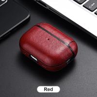 Funda de cuero para 2 auriculares, funda para auriculares para Apple AirPods 3 Pro de segunda generación, USB C - details 4