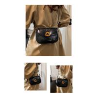 Moda Casual De Gran Capacidad Retro Aceite Cera De Cuero De Un Hombro Pequeño Crossbody Bolso De Las Mujeres - details 5
