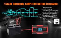Cargador de batería inteligente para coche, 10 amperios, 12V y 24V, enchufe AU - details 3