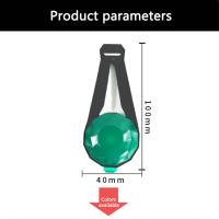 Luz de Noche para Perros Collar con Luz LED Recargable por USB Suministro de Seguridad para Mascotas Colgante de Reflejos Anti-Perdido - details 7