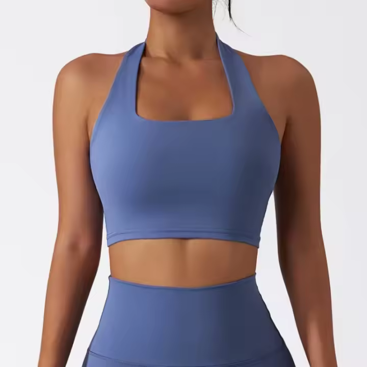 Sujetador Deportivo de Alta Soporte Top de Yoga con Acolchado Prenda Deportiva para Mujeres - 1