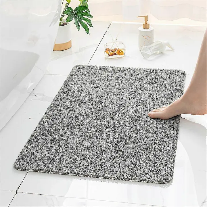 Alfombra de ducha para ducha interior, alfombra de baño de lufa, alfombra de baño de Pvc antideslizante y antimoho - 1