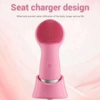 Cepillo de limpieza eléctrica 3D de silicona, 7 niveles, resistente al agua, removedor de maquillaje y espinillas, limpieza de poros, cuidado de la piel Facial, carga USB - details 15