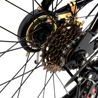 Bicicleta de Montaña de Acero Inoxidable con 7 Velocidades Ajuste de Altura Kettle+Soporte - details 37