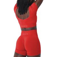 Nvgtn-Sujetador sin costuras Serene para mujer, Top de LICRA para Fitness, elástico, transpirable, mejora del pecho, ropa interior deportiva de ocio, nuevo - details 27