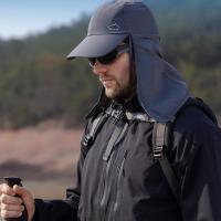 Mascarilla Hombre Sombrero para el sol Ala ancha Transpirable Cubierta de verano Gorro para la cara Mantón desmontable 360 ° Gorra de pesca al aire libre con protección solar unisex - details 3