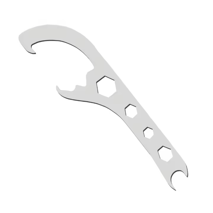 Herramienta Universal para abrir cubos, abridor de tapa de plástico, llave de cubo de pintura de acero inoxidable - 1