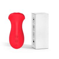 Masaje de placer portátil Rosa lengua vibrador lamer dispositivo de succión del clítoris juguete sexual para mujeres mama clítoris coquetear masturbación vibrando huevo - details 8