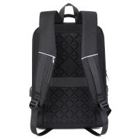 Mochila impermeable de gran capacidad con USB para hombre, bolsa de ordenador de negocios con rayas reflectantes, carcasa dura multifuncional - details 2
