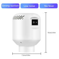 Bomba de aire eléctrica de 220V, 55W, para bolsa de compresión de vacío, Mini sellador al vacío, Herramienta de extracción de aire, 460L/Min (1 Unidad) - details 2