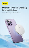 Baseus Cargador Inalámbrico Magnético Mini 15W Carga Rápida para iPhone Accesorios de Electrónica - details 0