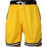 Pantalones de Baloncesto Cruzado para Hombres Línea de Malla de Secado Rápido Cintura Elástica - details 20