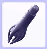 Potente entrenador de glande vibratorio para hombres, masturbador, punto G, punta de dedo suave, masaje de resistencia prolongada, vibrador, juguetes eróticos - details 22