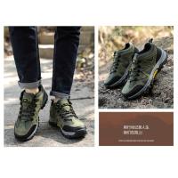Zapatos de Senderismo para Hombre al Aire Libre Resistentes a la Desgastación, Forro de Cuero, Suela de Goma Sintética - details 12