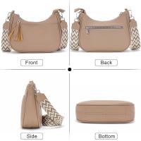 bolso tous caqui bolso bandolera mujer bolso cuero cruzado mujer bolso finde semana - details 2