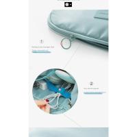 Nueva bolsa de cosméticos Simple, bolsa de almacenamiento de cables de datos multifuncional portátil, bolsa de acabado, organizador portátil de viaje y negocios - details 1