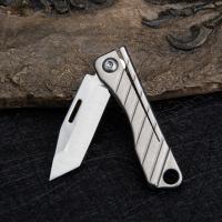 Mini cuchillo plegable TC4 de aleación de titanio Portátil, cuchillo colgante, desembalaje express, cuchillo de bolsillo, herramienta EDC para regalo - details 11