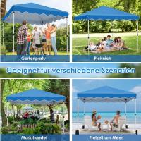 Tenta de Gazebo Instantánea de 3x3M Tu Refugio al Aire Libre Plegable con Bolsa y Sandbags - details 2
