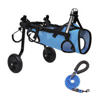 Silla de Ruedas Ajustable para Perros Pequeños Diseño Ligero en Aluminio y Polipropileno - details 11