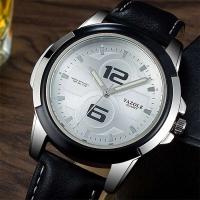 Reloj Deportivo de Acero Inoxidable con Cuarzo Luminoso YIKAZE 2024 Estilo Formal para Hombres - details 3