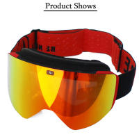 Gafas magnéticas polarizadas de doble capa para hombre y mujer, lentes de esquí antiniebla, UV400, para Snowboard, novedad de 2024 - details 28