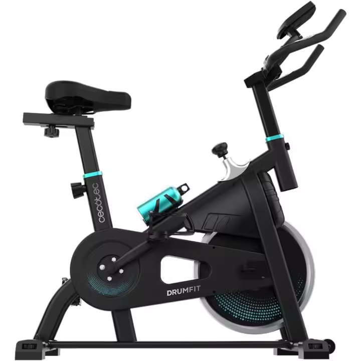 Estática Indoor DrumFit Volante de Inercia de 6 a 13 Kg Resistencia Manual Monitor LCD Pulsómetro - 1