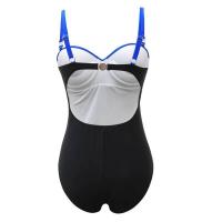Trajes de baño de una pieza con estampado floral para mujer, traje de baño cerrado de talla grande, con elevador, para piscina y playa - details 7