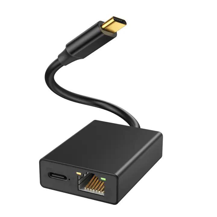 Adaptador de Ethernet RJ45 100Mbps Anchtek para Chromecast 4K Google TV Tarjeta de Red USB C Tipo-C para Smartphone Tablet Android Dispositivo - 1